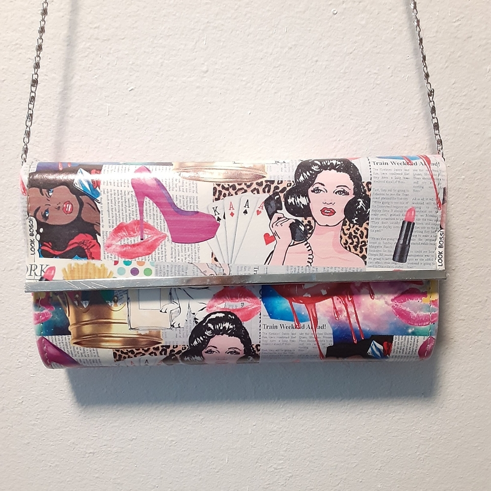 POP ART Clutch Purse